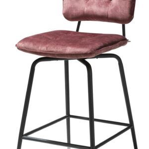Barstoel Manou burgundy red
