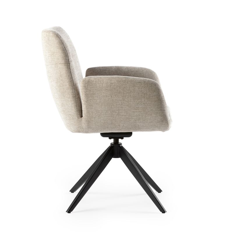 Eetkamerstoel Lynn sand - Afbeelding 4