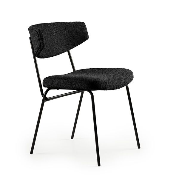 Eetkamerstoel Kim zwart