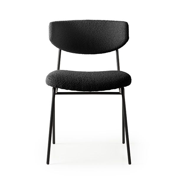 Eetkamerstoel Kim zwart - Afbeelding 2