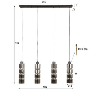 Hanglamp Cilinder - Afbeelding 3