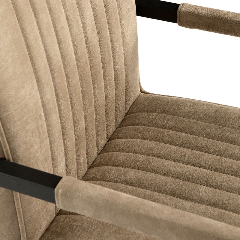 Eetkamerstoel Wilson microleer liver - Afbeelding 5