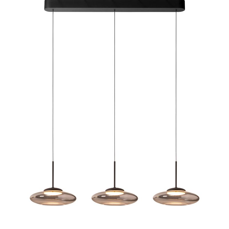 Hanglamp Ufo balk 3-lichts