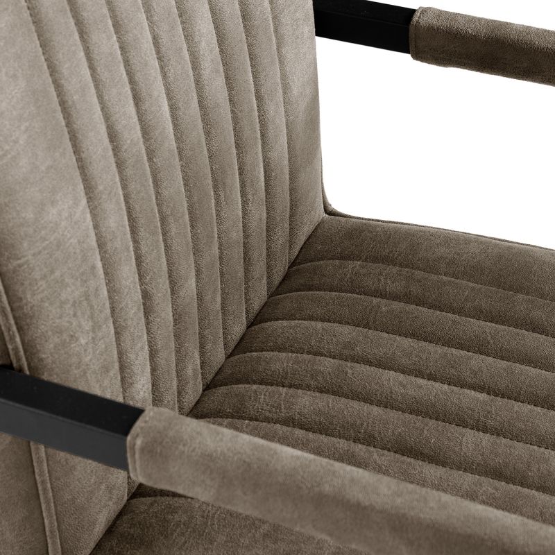 Eetkamerstoel Wilson microleer wood - Afbeelding 5