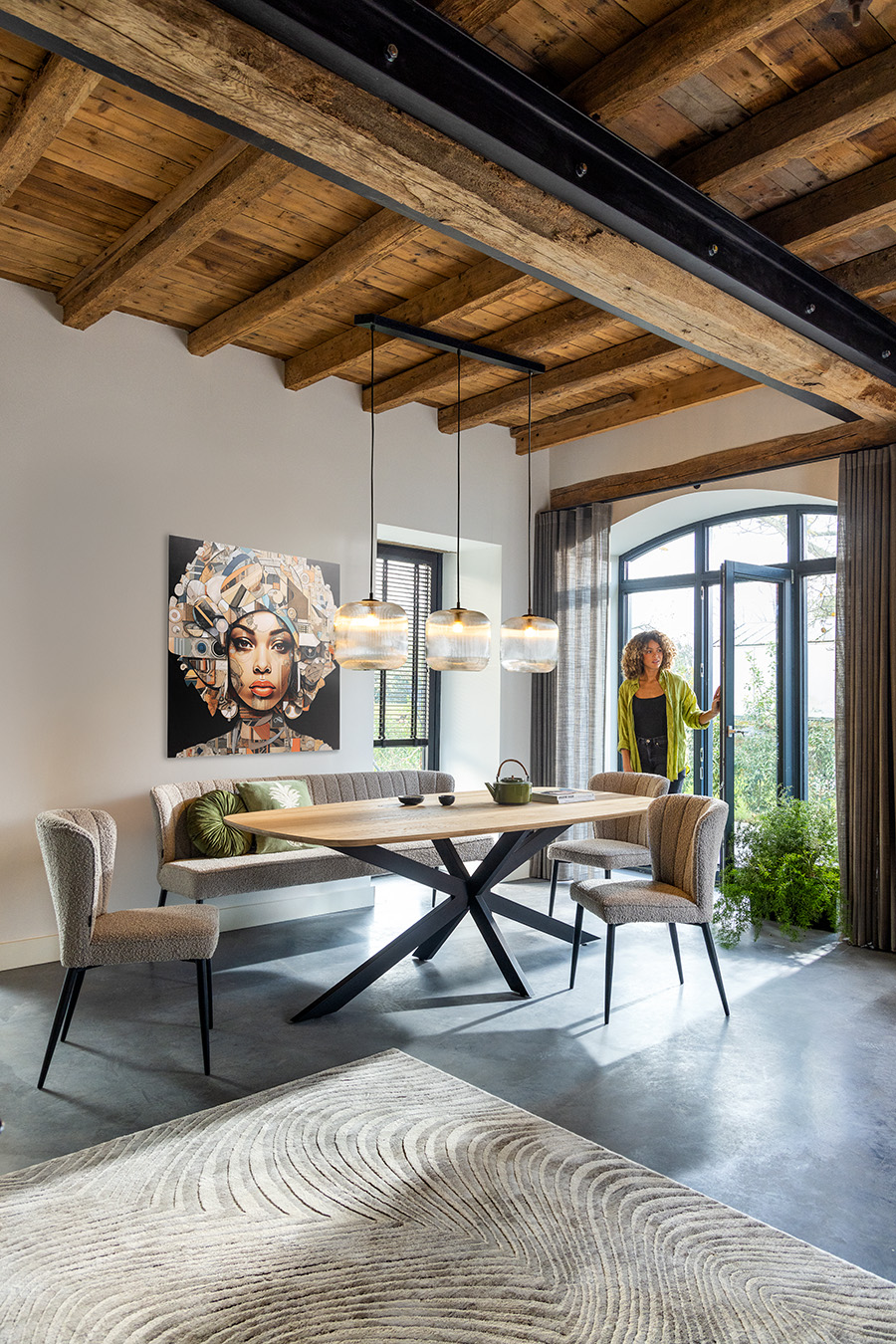 Eetkamerstoel Fourty toffee - Afbeelding 6