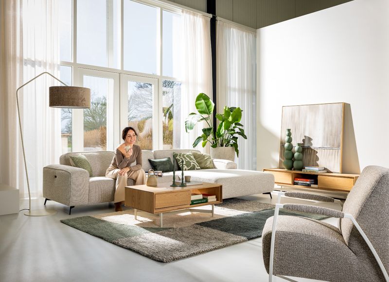 Fauteuil Zanzibar shitake - Afbeelding 2