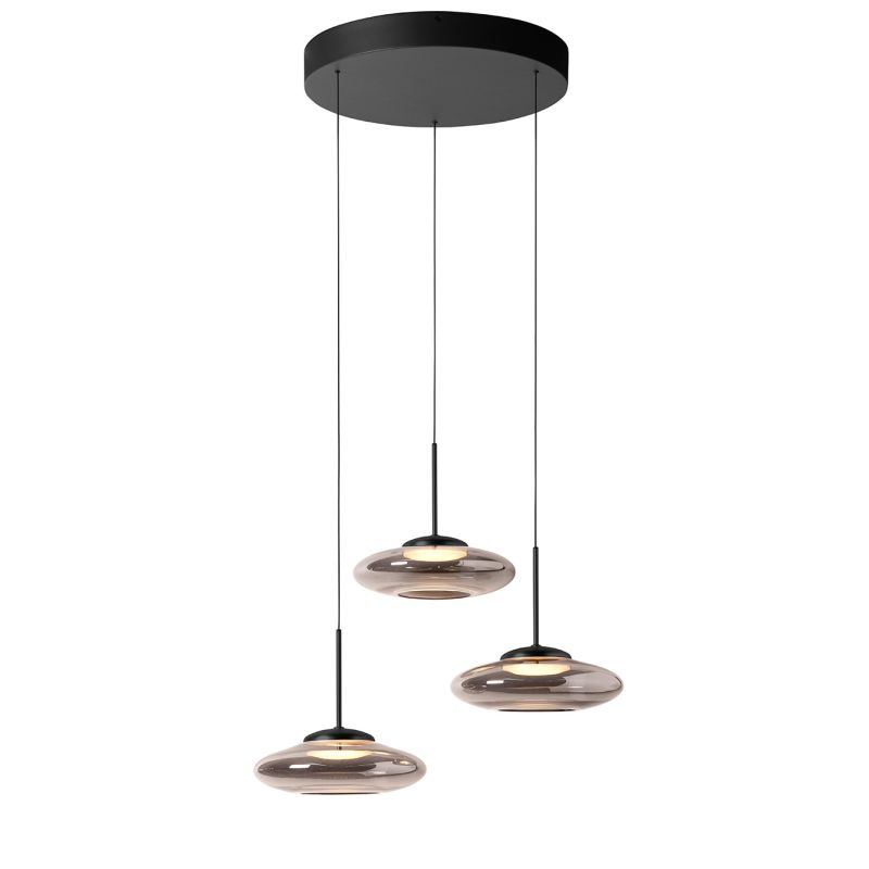 Hanglamp Ufo rond 3-lichts