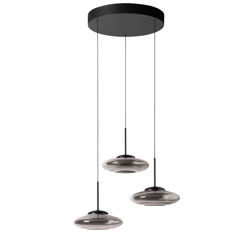 Hanglamp Ufo rond 3-lichts - Afbeelding 2