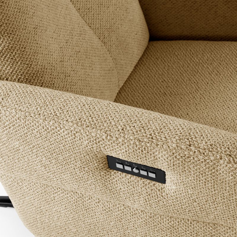 Relaxfauteuil William brandy incl accu - Afbeelding 5