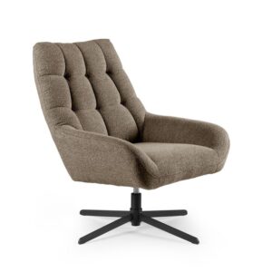Draaifauteuil Suva taupe