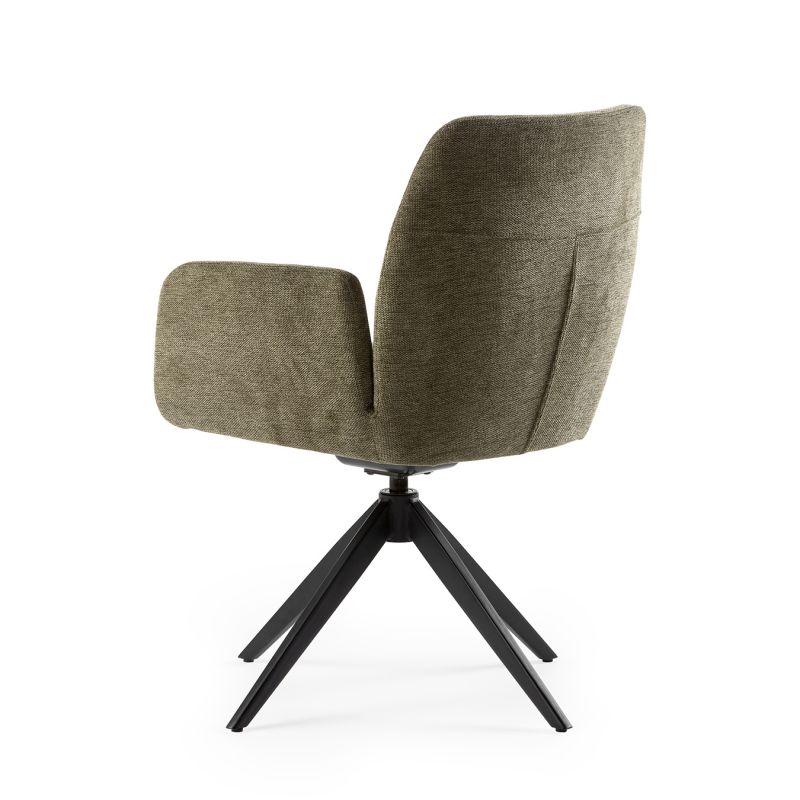 Eetkamerstoel Lynn olive green - Afbeelding 3