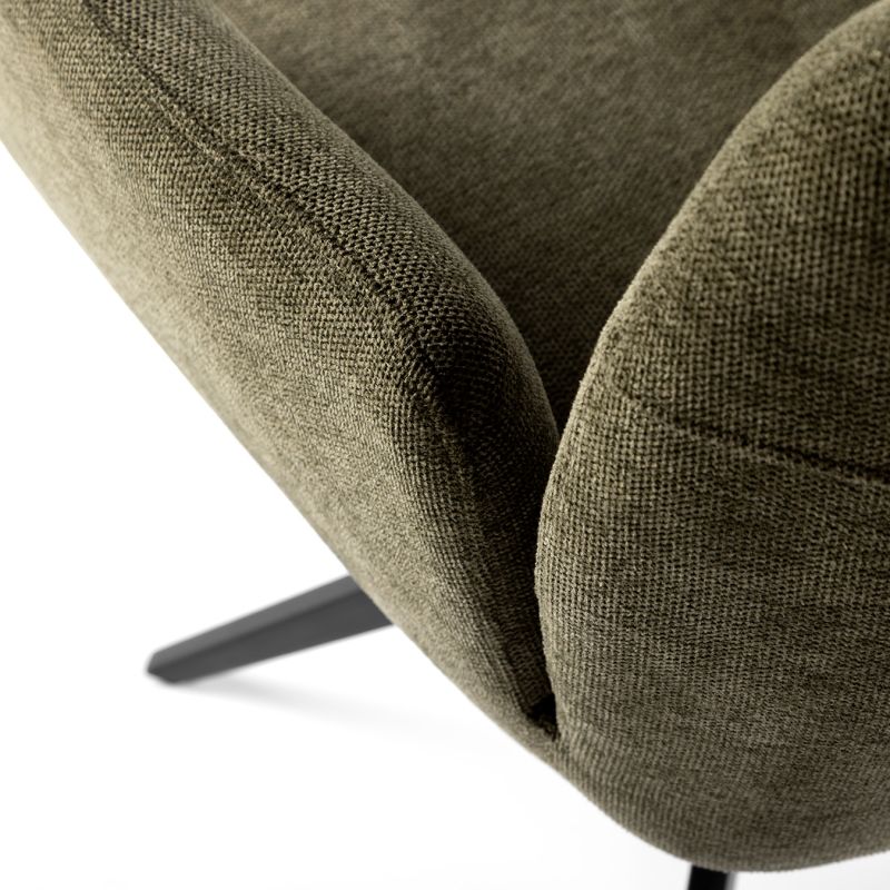 Eetkamerstoel Lynn olive green - Afbeelding 5