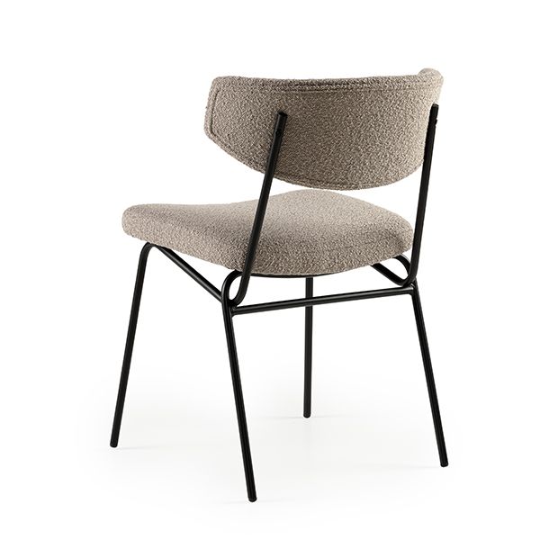 Eetkamerstoel Kim beige - Afbeelding 3