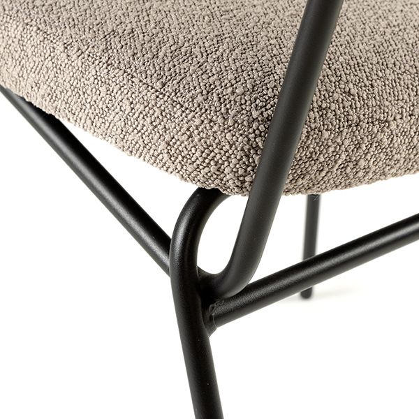 Eetkamerstoel Kim beige - Afbeelding 4