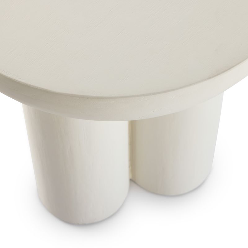 Bijzettafel Lupin wit - Afbeelding 2