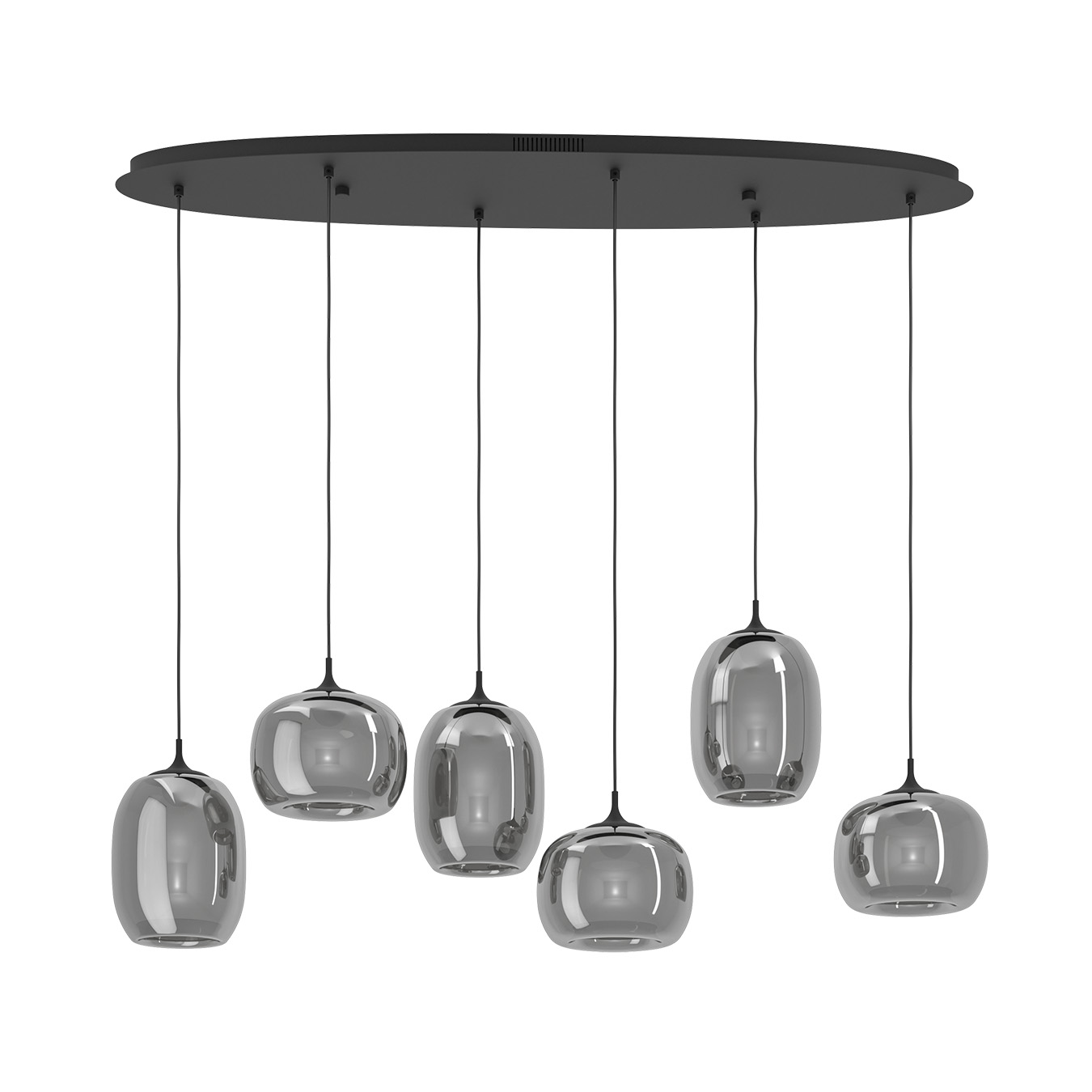 Hanglamp Lugano 6-lichts