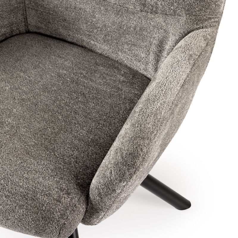 Eetkamerstoel Donna grijs - Afbeelding 4