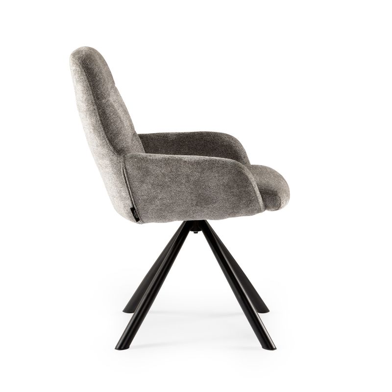 Eetkamerstoel Donna grijs - Afbeelding 5