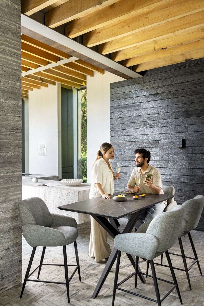 Barstoel Romy sky - Afbeelding 6