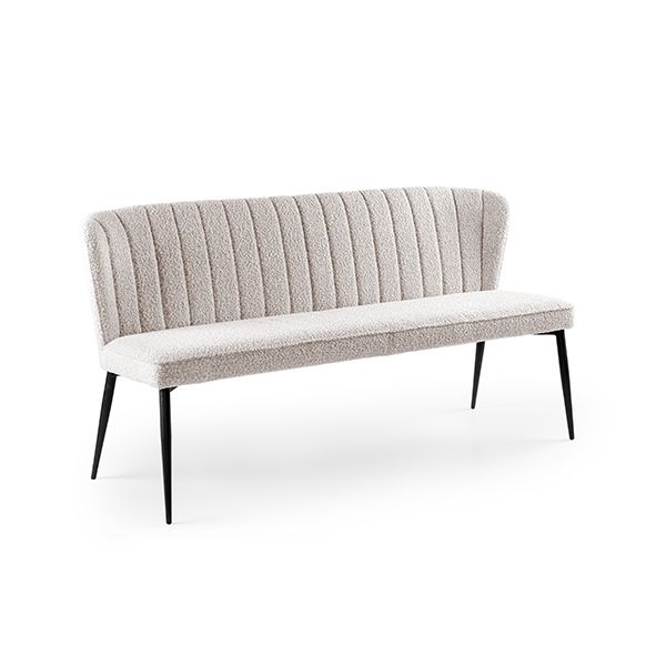 Eetkamerbank Fourty 170cm pearl