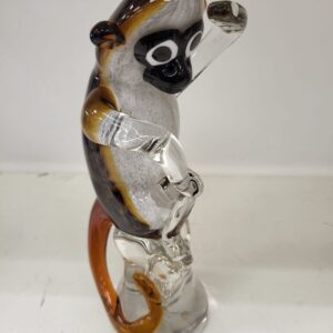 AAPJE GLAS BRUIN/WIT GL 1476