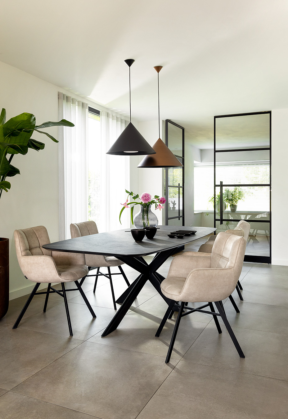 Eetkamerstoel Marcon sand - Afbeelding 6