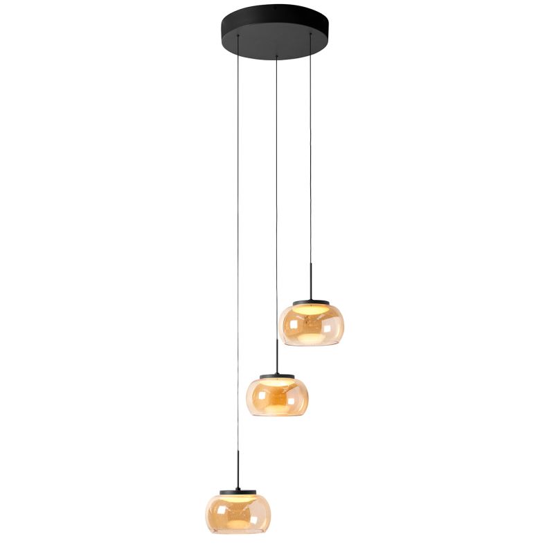 Hanglamp Fender rond 3-lichts