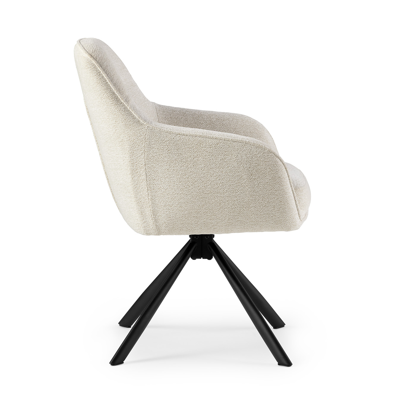 Eetkamerstoel Maud ecru - Afbeelding 3