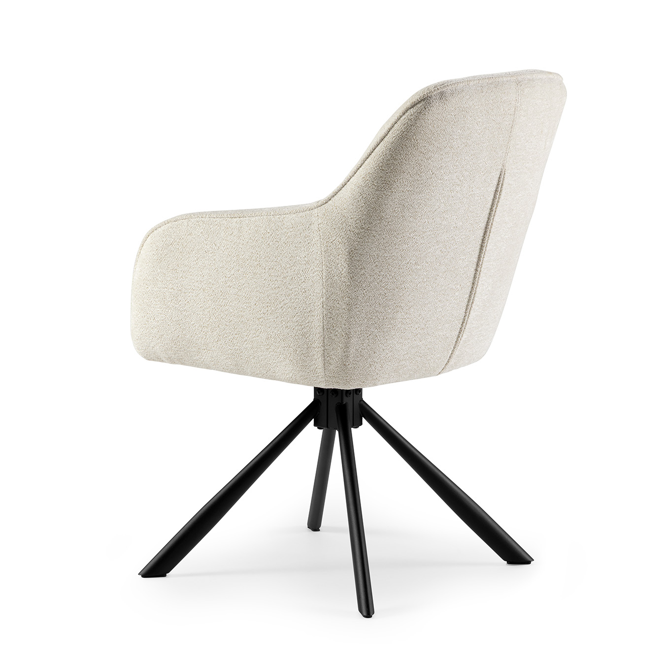 Eetkamerstoel Maud ecru - Afbeelding 4