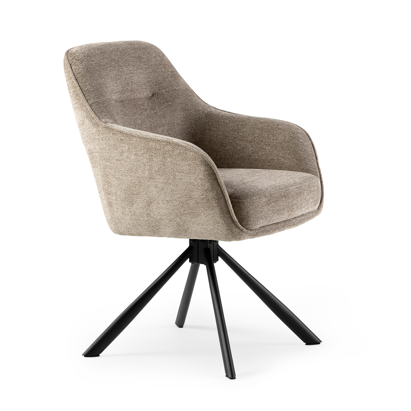 Eetkamerstoel Maud taupe