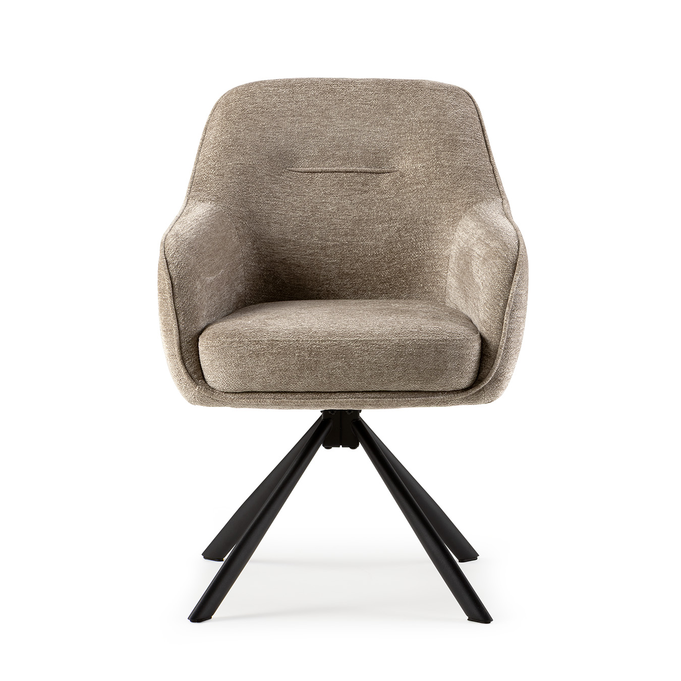 Eetkamerstoel Maud taupe - Afbeelding 2